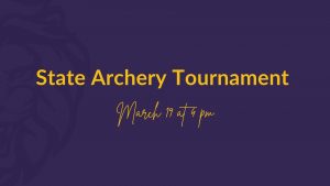 Gloria Deo Academy State Archery Tournament 