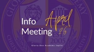 GDA Joplin Info Meeting