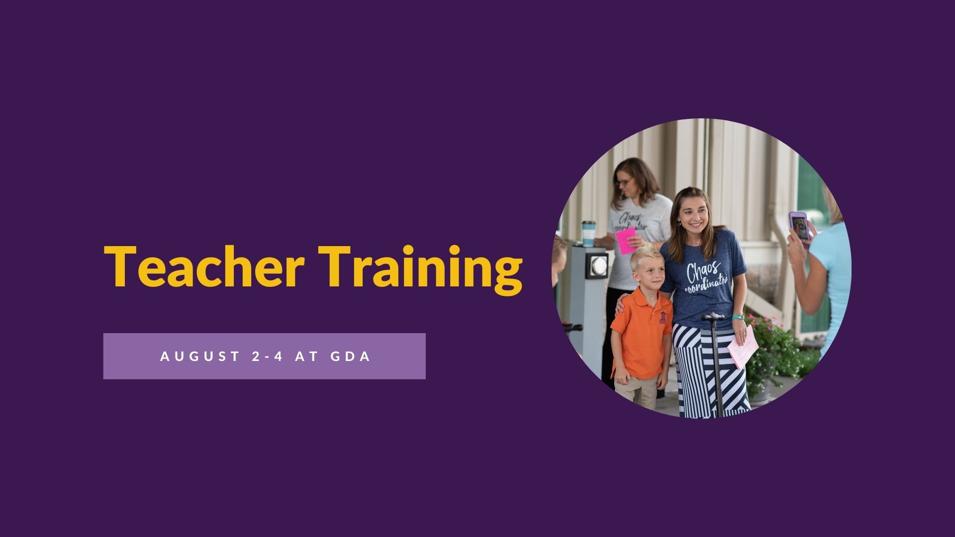 GDA 2021 Teacher Training
