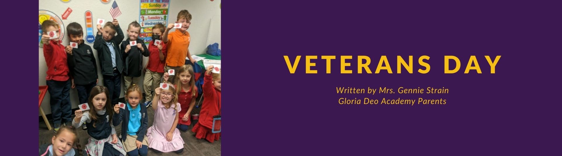 Gloria Deo Academy Veterans Day