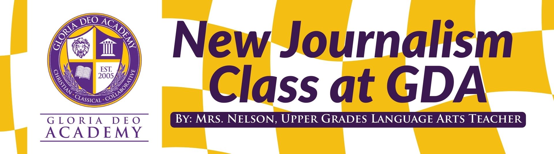WEB Gloria Deo Academy Upper Grades Journalism Class